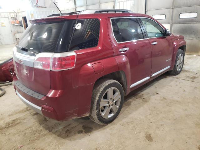 2GKALUEK7F6379788 - 2015 GMC TERRAIN DENALI BURGUNDY photo 3