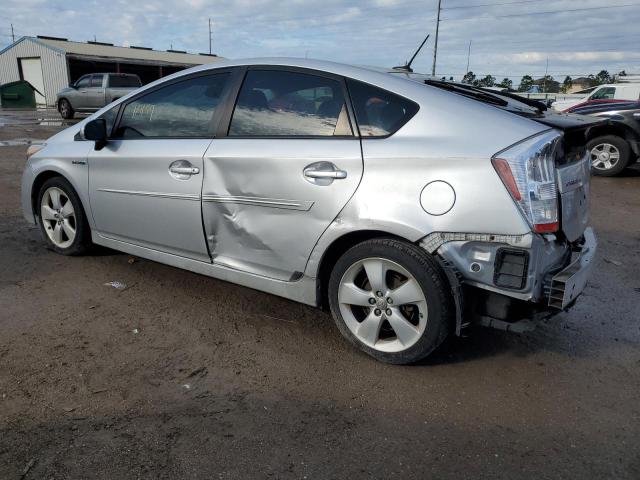 JTDKN3DU9B5319721 - 2011 TOYOTA PRIUS SILVER photo 2