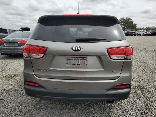 5XYPG4A34HG233797 - 2017 KIA SORENTO LX GRAY photo 6