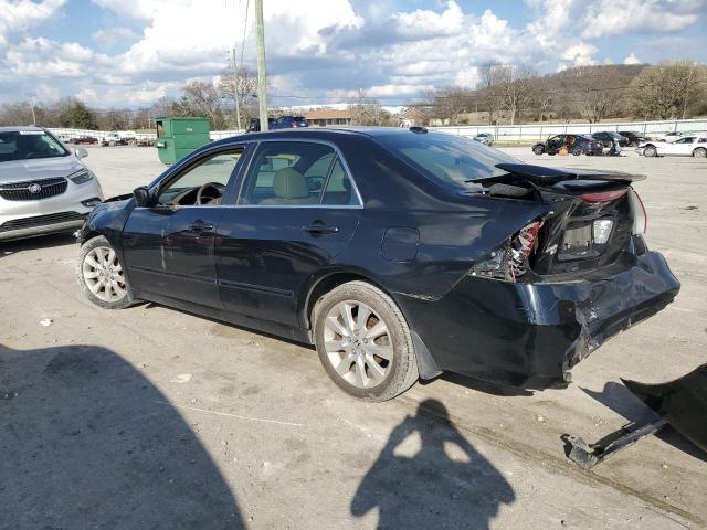 1HGCM66587A063148 - 2007 HONDA ACCORD EX BLACK photo 2