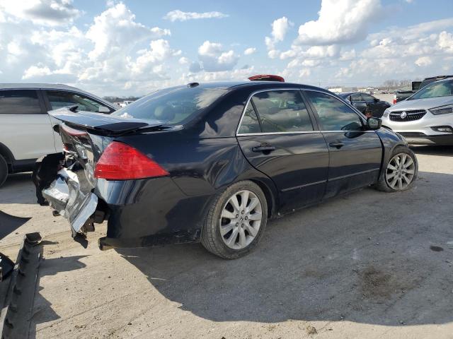 1HGCM66587A063148 - 2007 HONDA ACCORD EX BLACK photo 3