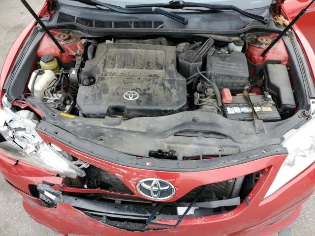 4T1BK3EK6AU114573 - 2010 TOYOTA CAMRY SE RED photo 11