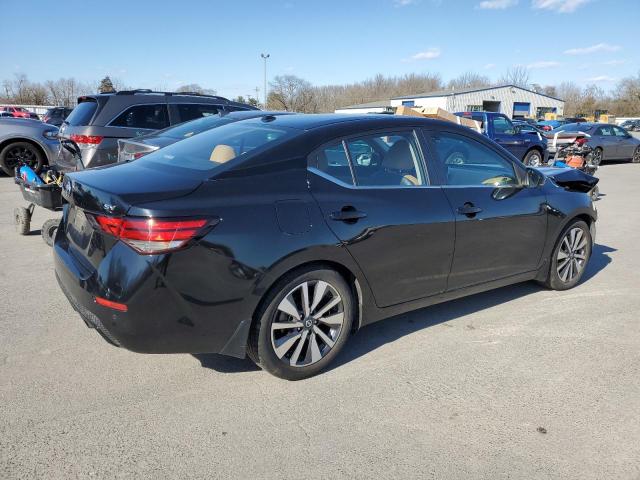 3N1AB8CV3LY297587 - 2020 NISSAN SENTRA SV BLACK photo 3