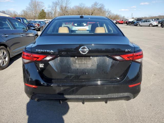 3N1AB8CV3LY297587 - 2020 NISSAN SENTRA SV BLACK photo 6