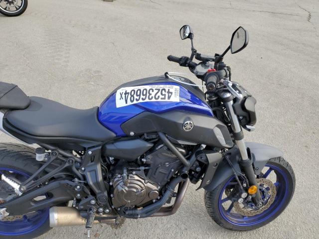 JYARM27Y9LA001371 - 2020 YAMAHA MT07 C BLUE photo 5