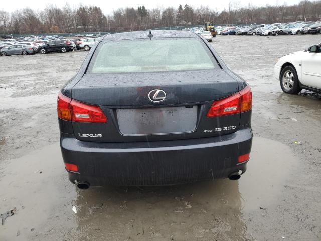 JTHCK262682023910 - 2008 LEXUS IS 250 GRAY photo 6