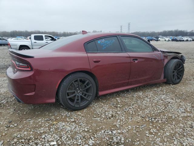 2C3CDXGJ8LH149916 - 2020 DODGE CHARGER SCAT PACK BURGUNDY photo 3