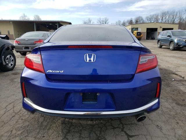 1HGCT1B39HA003956 - 2017 HONDA ACCORD LX-S BLUE photo 6