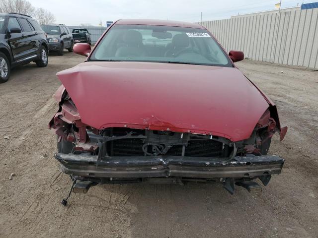 1G4HD57207U231751 - 2007 BUICK LUCERNE CXL RED photo 5