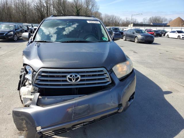 JTEES41A092140030 - 2009 TOYOTA HIGHLANDER GRAY photo 5