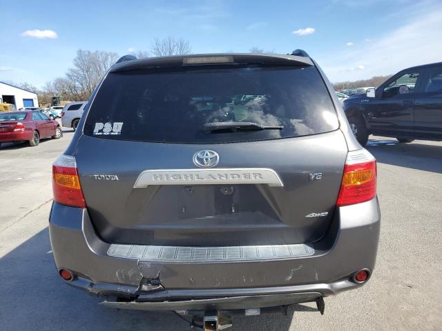 JTEES41A092140030 - 2009 TOYOTA HIGHLANDER GRAY photo 6