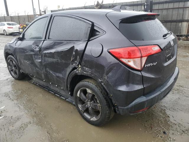 3CZRU5H5XJM714669 - 2018 HONDA HR-V EX გრაფიტი ფოტო 2