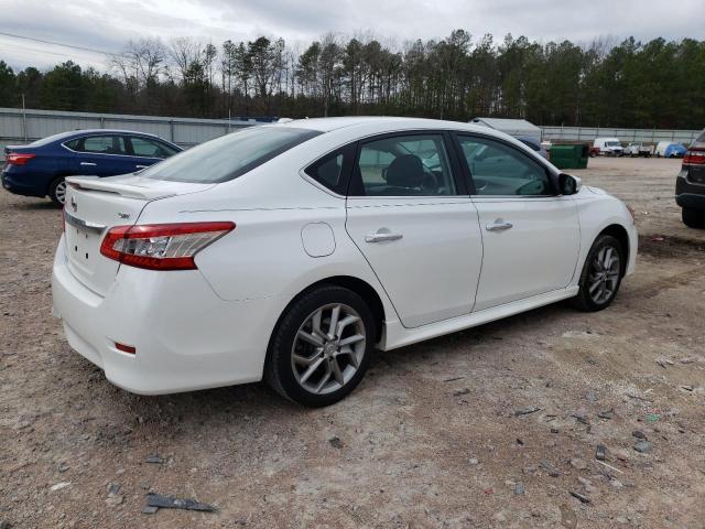 3N1AB7AP1FY317435 - 2015 NISSAN SENTRA S WHITE photo 3