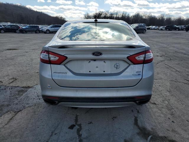 3FA6P0T9XGR111686 - 2016 FORD FUSION SE SILVER photo 6