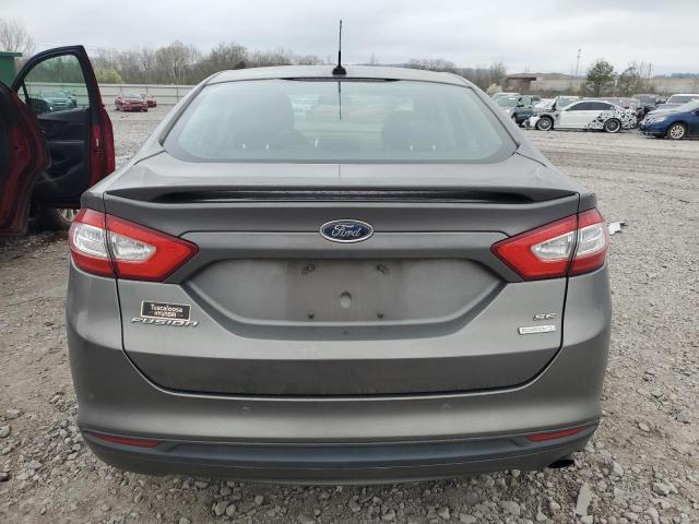 3FA6P0HR1DR271315 - 2013 FORD FUSION SE GRAY photo 6