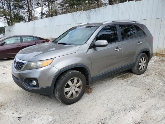 5XYKT4A16BG042961 - 2011 KIA SORENTO BASE GRAY photo 1