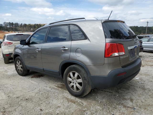 5XYKT4A16BG042961 - 2011 KIA SORENTO BASE GRAY photo 2