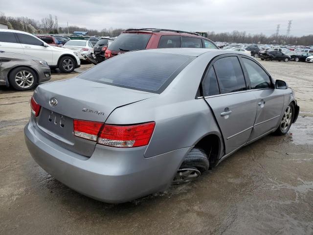 5NPEU46CX6H106129 - 2006 HYUNDAI SONATA GLS GRAY photo 3