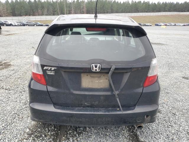 JHMGE8H53DC067810 - 2013 HONDA FIT SPORT BLACK photo 6