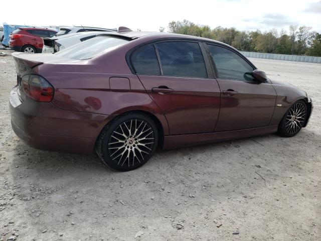 WBAVD13516KV02968 - 2006 BMW 325 XI BURGUNDY photo 3