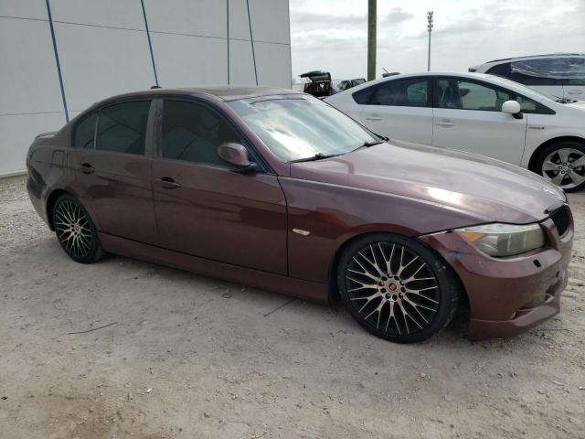 WBAVD13516KV02968 - 2006 BMW 325 XI BURGUNDY photo 4