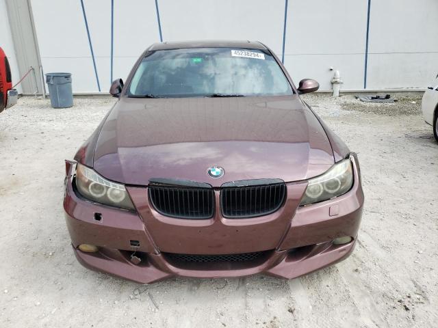 WBAVD13516KV02968 - 2006 BMW 325 XI BURGUNDY photo 5