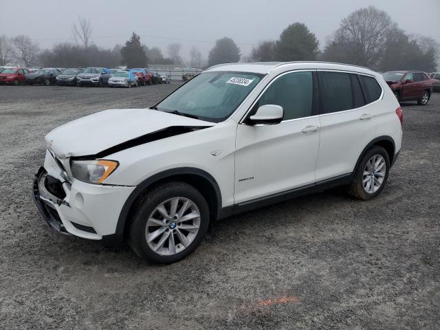 5UXWX9C53D0A09655 - 2013 BMW X3 XDRIVE28I WHITE photo 1