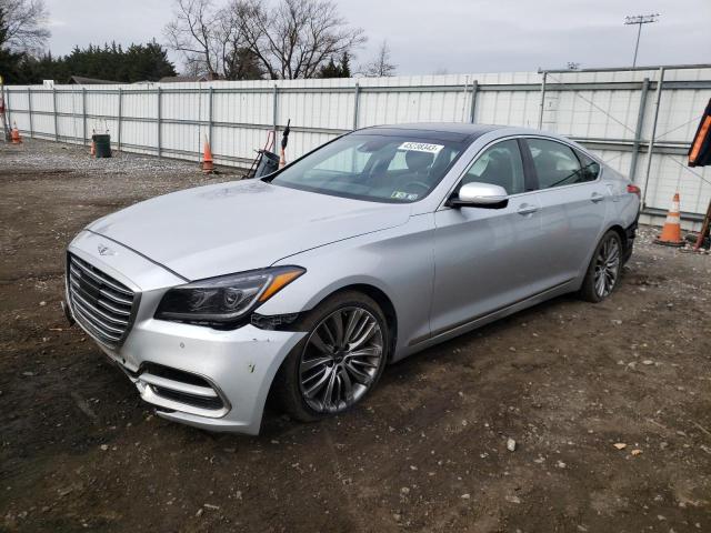 KMHGN4JF2JU228663 - 2018 GENESIS G80 ULTIMATE SILVER photo 1