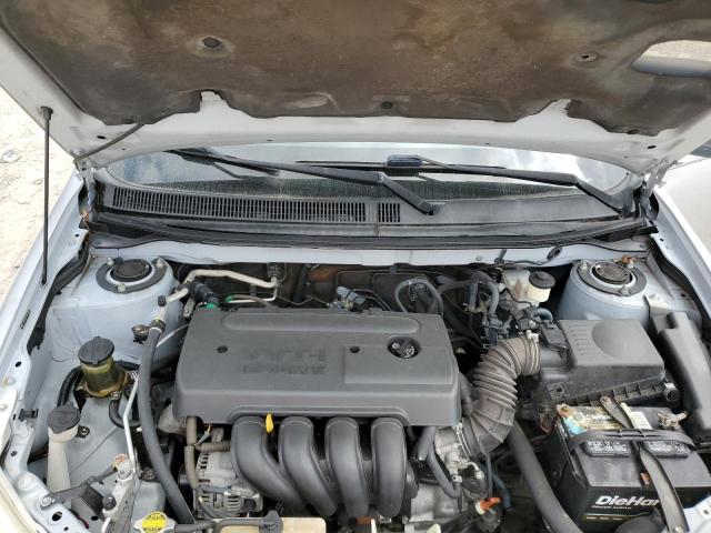 2T1KR32E98C698182 - 2008 TOYOTA COROLLA MA XR SILVER photo 11