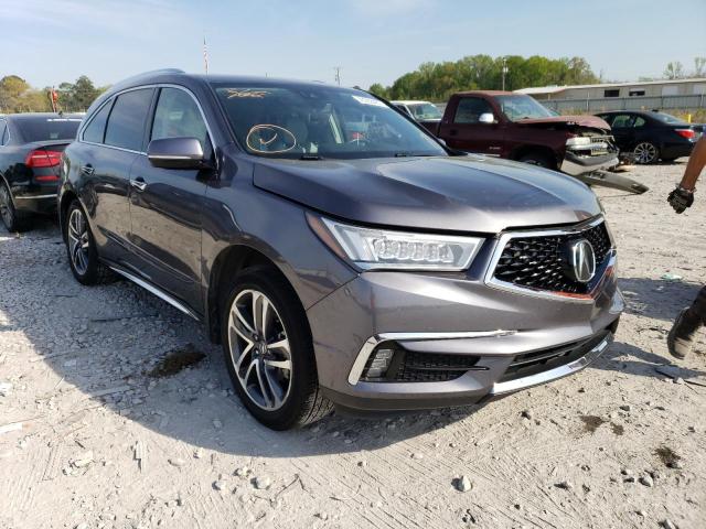 5FRYD4H87HB036028 - 2017 ACURA MDX ADVANCE GRAY photo 4