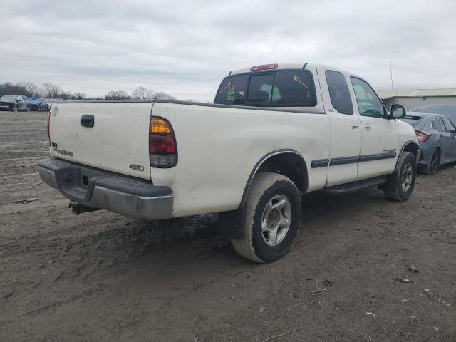 5TBBN44182S297452 - 2002 TOYOTA TUNDRA ACCESS CAB SR5 WHITE photo 3