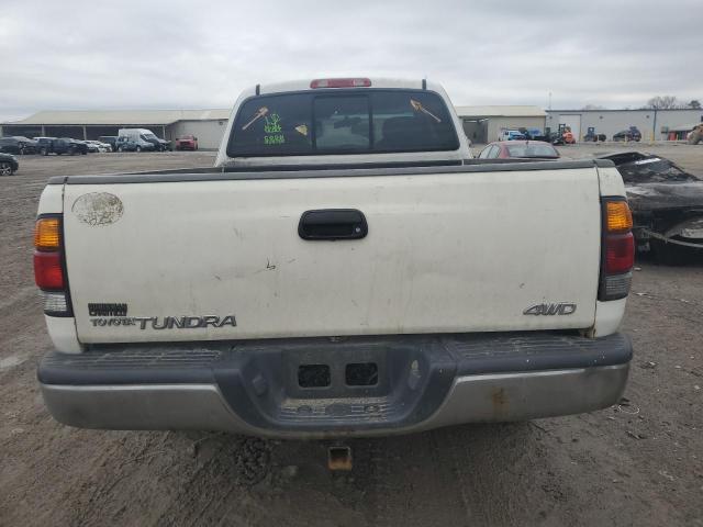 5TBBN44182S297452 - 2002 TOYOTA TUNDRA ACCESS CAB SR5 WHITE photo 6