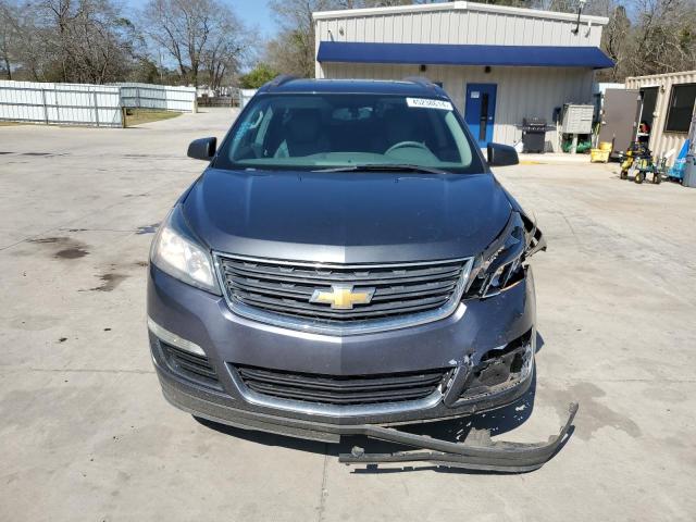 1GNKRFED1DJ128588 - 2013 CHEVROLET TRAVERSE LS GRAY photo 5