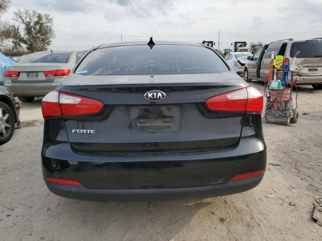 KNAFK4A6XG5572332 - 2016 KIA FORTE LX BLACK photo 6