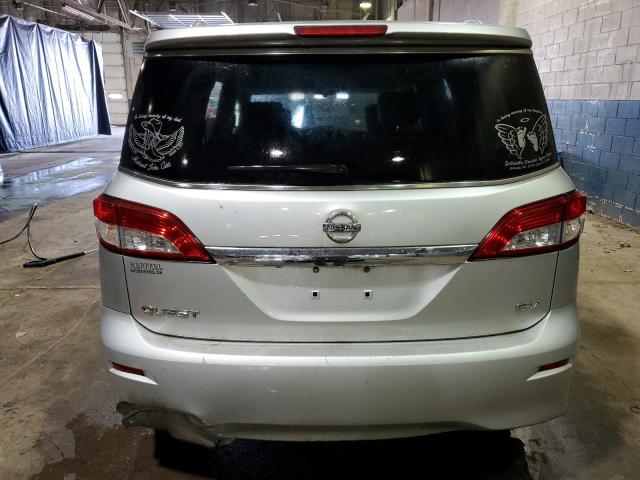 JN8AE2KP2B9006056 - 2011 NISSAN QUEST S SILVER photo 6