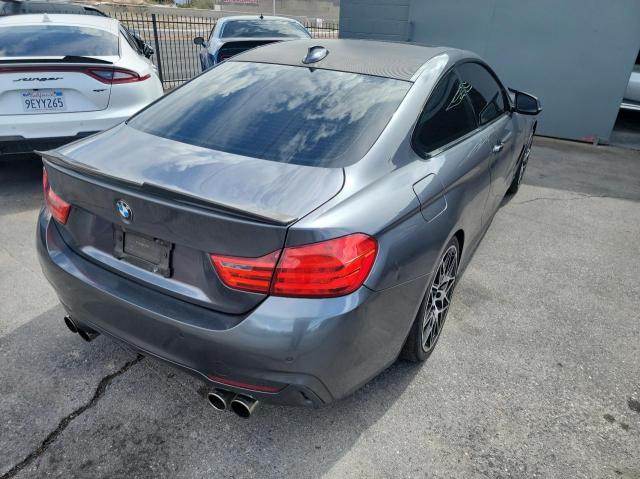 WBA3R1C52EK191574 - 2014 BMW 435 I GRAY photo 4