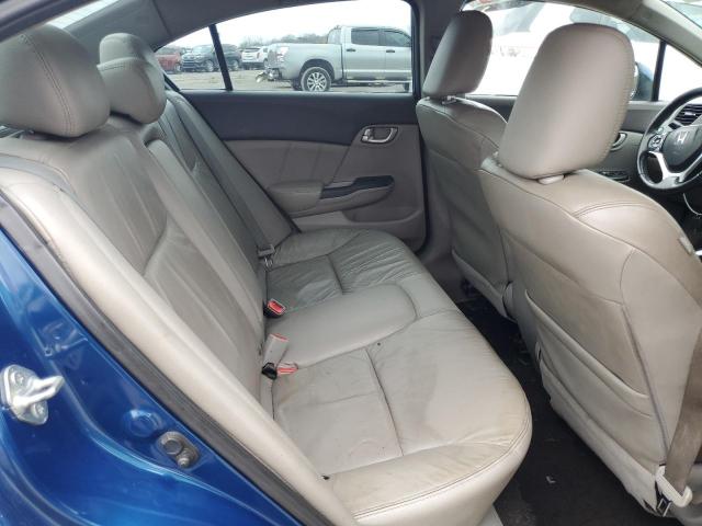19XFB2F94CE036226 - 2012 HONDA CIVIC EXL ლურჯი ფოტო 10