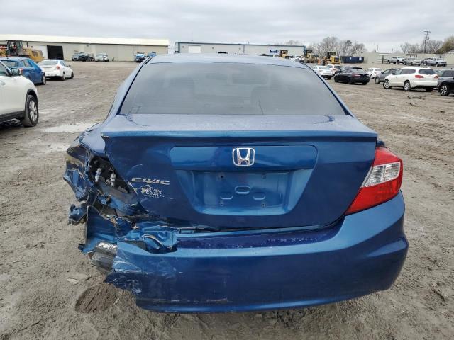 19XFB2F94CE036226 - 2012 HONDA CIVIC EXL BLUE photo 6