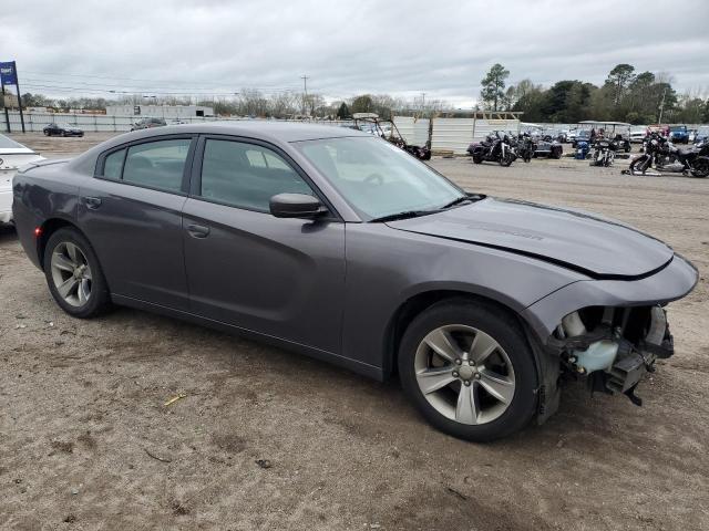 2C3CDXBGXFH848223 - 2015 DODGE CHARGER SE GRAY photo 4