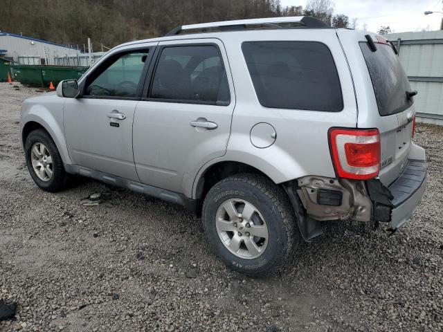 1FMCU9EG1AKD01275 - 2010 FORD ESCAPE LIMITED SILVER photo 2