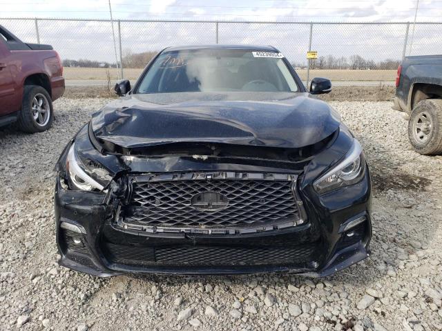 JN1EV7AR4KM590649 - 2019 INFINITI Q50 LUXE BLACK photo 5