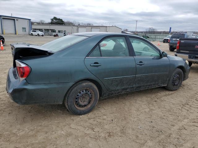 4T1BE32K55U062211 - 2005 TOYOTA CAMRY LE GREEN photo 3