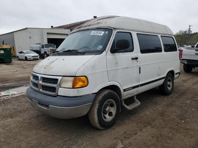 2B4HB15X3YK177982 - 2000 DODGE RAM WAGON B1500 WHITE photo 1