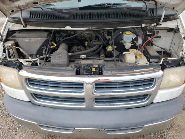 2B4HB15X3YK177982 - 2000 DODGE RAM WAGON B1500 WHITE photo 12