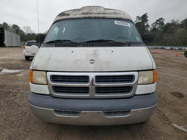 2B4HB15X3YK177982 - 2000 DODGE RAM WAGON B1500 WHITE photo 5