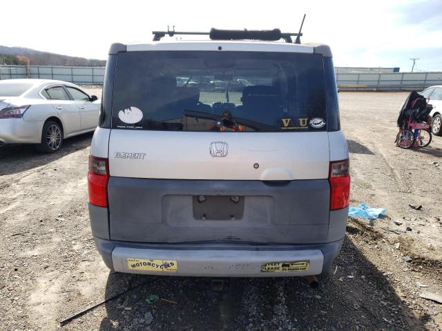 5J6YH28355L003093 - 2005 HONDA ELEMENT LX SILVER photo 6