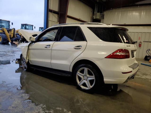 4JGDA5HB2EA364886 - 2014 MERCEDES-BENZ ML 350 4MATIC WHITE photo 2