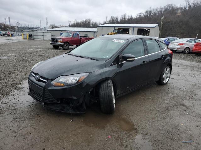 1FADP3N23EL423322 - 2014 FORD FOCUS TITANIUM BLACK photo 1