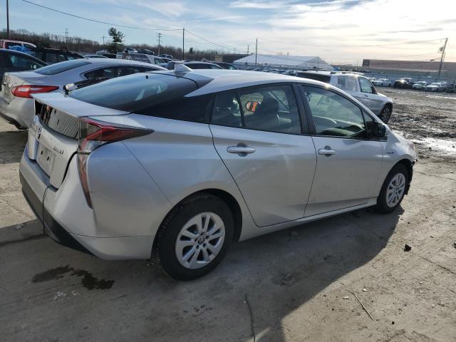 JTDKBRFU7G3002502 - 2016 TOYOTA PRIUS SILVER photo 3