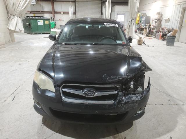 4S3BL626387217999 - 2008 SUBARU LEGACY 2.5I LIMITED BLACK photo 5